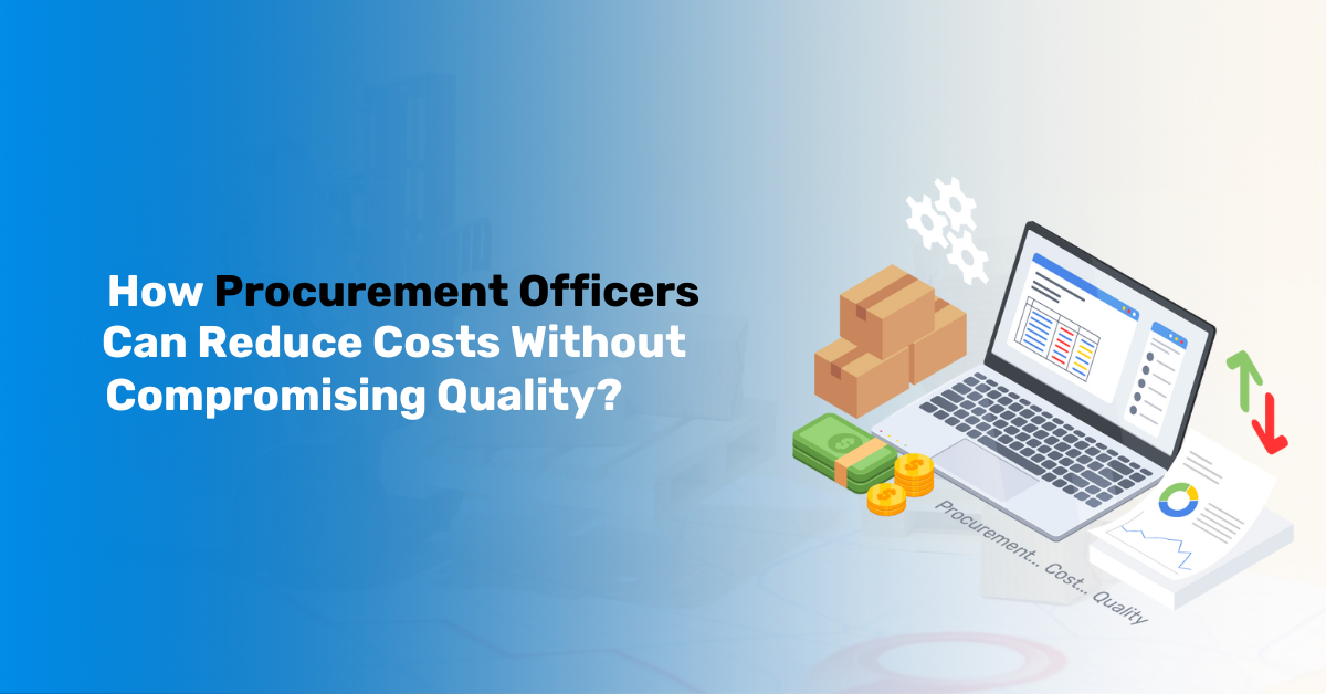 Reduce costs in procurement